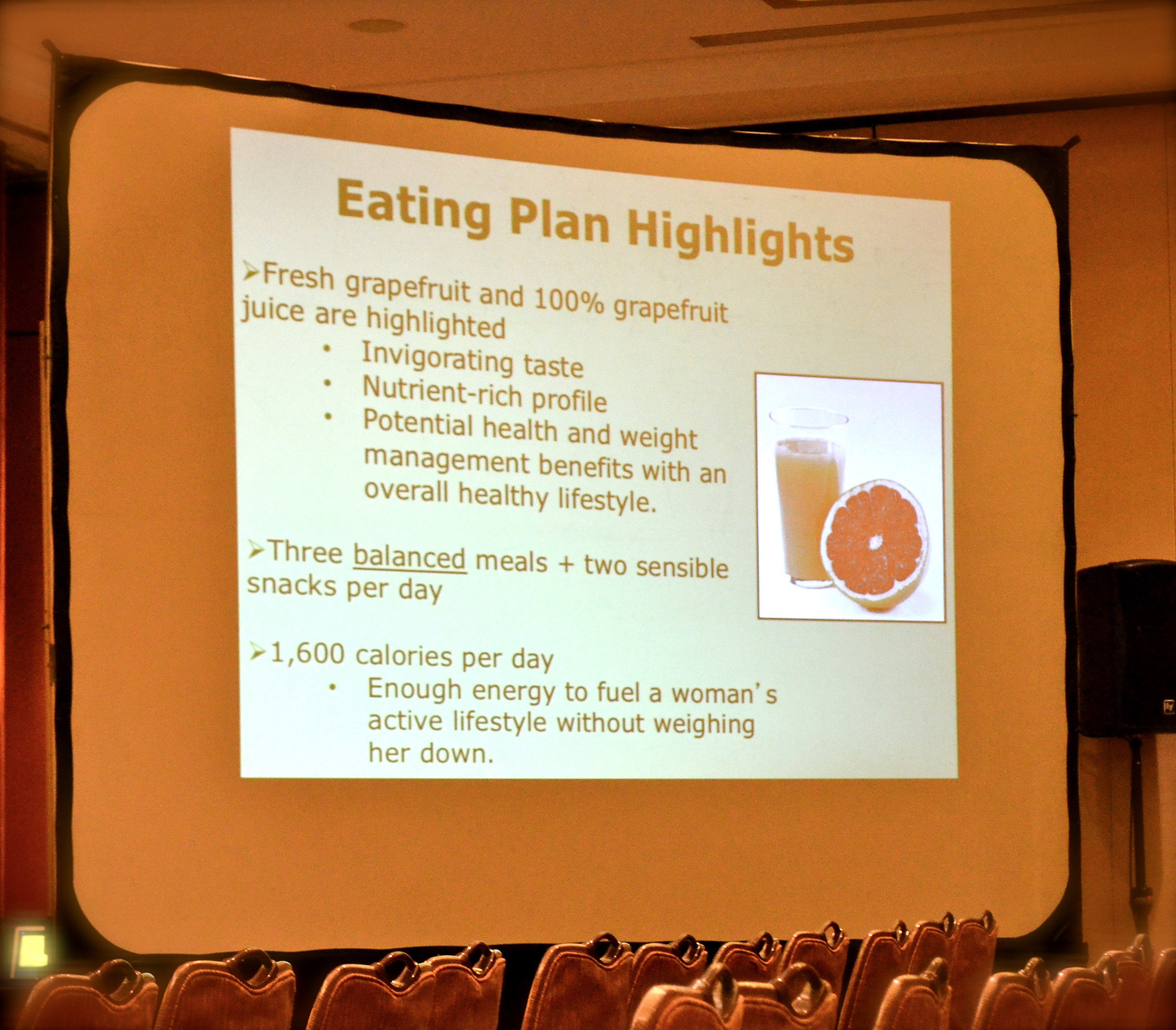 Florida Grapefruit Eating Plan Highlights FitBloggin'12